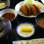 おおき食堂 - 料理写真:ミンチカツ定食