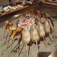 柳家 - 松茸と鮎の日干し