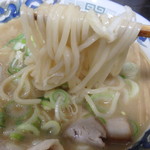 長尾中華そば - ツルツル細麺♪