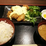 Taishuu Izakaya Toriichizu - 「チキン南蛮定食（￥500税込）」