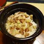 美山荘 - 栗御飯