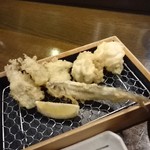 Tempura Anago Kabayaki Sukeroku Sakaba - 牡蠣・白子・ししゃも