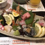 せいもん払い - 刺身盛り