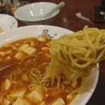 天龍 - 麻婆豆腐と思いきやマーボー麺なのだ！