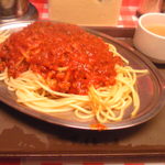 スパゲッティーのパンチョ 秋葉原店 - ミートソース 650円(大盛り無料)