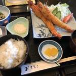 お食事処 マルショウ - エビフライ定食