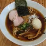 銀界拉麺 - しょうゆラーメン＋味玉