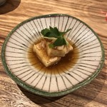 ぶどうの花 - 揚げ出汁豆腐～桜海老あん