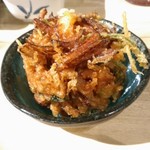 天ぷら酒場 上ル商店 - 海老と野菜のかき揚げ