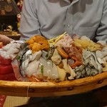 てっちゃん - 半強制的に頼む事になる舟盛