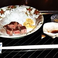 横浜うかい亭 - うかい牛サーロインステーキ 全景
