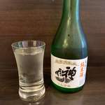 鰻禅 - 冷酒「神亀」300ml（1,400円）2019.6