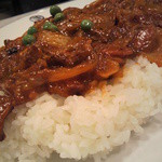 インデアンカレー - 【再訪】今回はご飯は固め♪