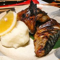 伊豆の旬 やんも 丸の内店 - 【焼き魚（鯖の塩焼き）】◎2012/2