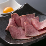 Beautiful marbling and overflowing flavor◇≪Shabu-yaki - loin sukiyaki style≫