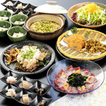 福の花 - ★プレミアムウイスキー3種＆ハイスペック地酒3種含む80種2時間飲み放題★『水仙』コース[全7品]