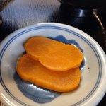 吉ひろ - カツ丼にたくあん付いてます