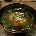 和み庵　篤屋 - 蓮根饅頭　揚げ出し