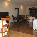 エルガーハウス - 暖炉が見えますね