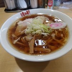 手打ちラーメン 清仁軒 - 【2019.11.11(月)】手打ちラーメン(並盛・155g)750円