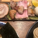 中華蕎麦 とみ田 - つけめん(並)＋特選全部のせトッピング