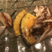 ステーキ円山 - ステーキＡコース　焼き野菜