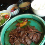 日本料理 笛吹川 - 牛肉網焼き膳