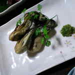 ふく田 - 焼き牡蠣