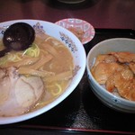 ラーメン館 - とんとんセット900円