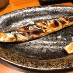 旨唐揚げと居酒メシ ミライザカ - 期間限定 秋刀魚の塩焼き 499円