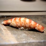 菊鮨 - ◆車海老・・甘いですね。