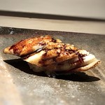 菊鮨 - 穴子（対馬）・・この日は焼きがいいのか、いつもより香ばしく美味しく思えました。