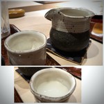 菊鮨 - 而今（にごり酒）・・而今は好きなお酒で良く頂きますが、にごりは初めて。好みの味わい。