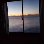 創作割烹 潮乃美 - 階段の窓ですが、1枚の絵のようですね❗(⌒0⌒)／~~