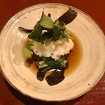 御料理 古川 - 津和野の里芋 真菜 天然クレソンの揚げ出汁 出汁の旨さが引き立つ逸品！