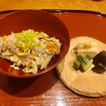 御料理 古川 - 加薬御飯　香物