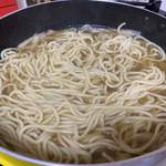 もつ鍋・水炊き 博多若杉 - 〆のちゃんぽ麺