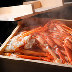 Rakuu - 冬の蟹料理も人気です（年により変更あり）