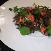 肉匠なか田 本店 - イチボのカルパッチョトリフと共に
