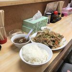 中華太朗 - 肉野菜炒め定食￥８５０