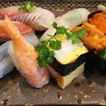 玄海鮨 - 上にぎりランチ  １５００円