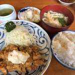 串カツ屋 光助 - ♪チキン南蛮定食（大盛）￥800