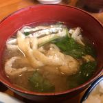 串カツ屋 光助 - ♪味噌汁、美味い