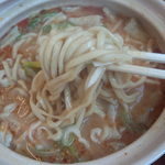 麺屋 彰 - 麺はこんな感じ