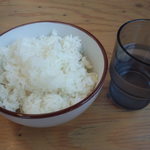 麺屋 彰 - ライス（大）　１５０円