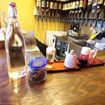 九州居酒屋かてて - その他写真:テーブルの上