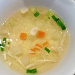 バンコクチキンライス南国泰飯 - スープ