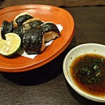 和み庵　篤屋 - 胡麻豆腐　磯部巻き