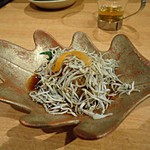 和み庵　篤屋 - 新子　じゃこおろし