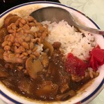 ホテルオークス新大阪 - 納豆カレーにしてみた